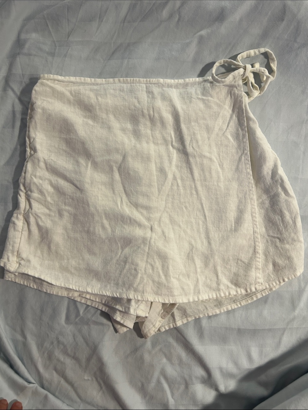 Old Navy Cream Wrap Skort